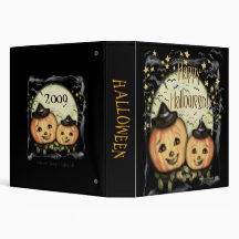 Vintage Halloween Photo / Scrapbook Binder
