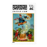 Vintage Halloween postage