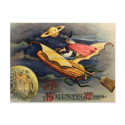 Vintage Halloween Postcard