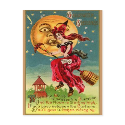 Vintage Halloween Postcard