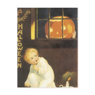 Vintage Halloween Postcard