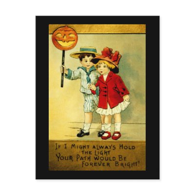 Vintage Halloween Postcard