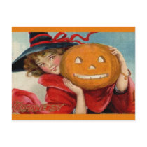 Vintage Halloween Postcard