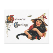 Vintage Halloween postcards