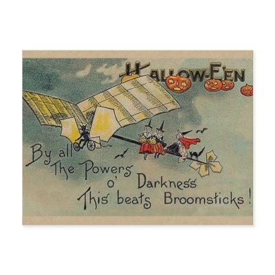 Vintage Halloween Postcard