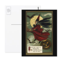 Vintage Halloween postcards
