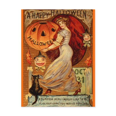 Vintage Halloween Postcard