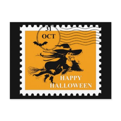 Vintage Halloween Postcard