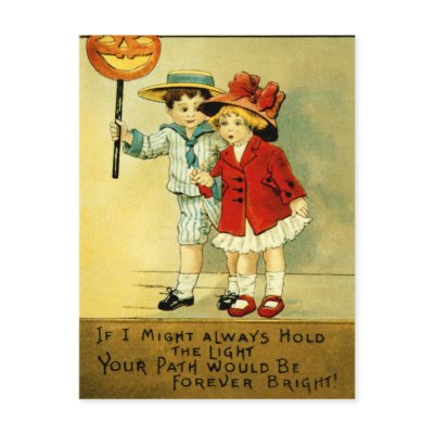 Vintage Halloween Postcard