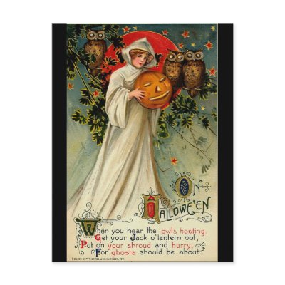 Vintage Halloween Postcard