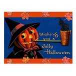 Vintage Halloween Postcard
