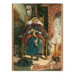 Vintage Halloween Postcard