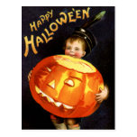 Vintage Halloween Postcard