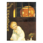 Vintage Halloween Postcard