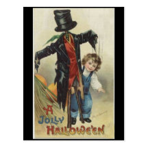 vintage Halloween Postcard