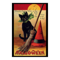 Vintage Halloween posters