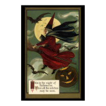Vintage Halloween posters
