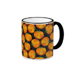 Vintage Halloween Pumpkin Pattern Mug
