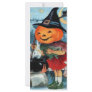 Vintage Halloween Rack Card Design