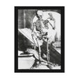 Vintage Halloween Skeleton Card Postcards
