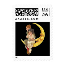 Vintage Halloween Small Postage