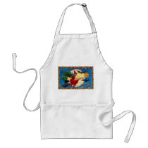 Vintage Halloween Spirit Witch Apron