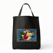Vintage Halloween Spirit Witch Tote Bag
