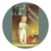 Vintage Halloween stickers