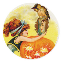 Vintage Halloween Sticker