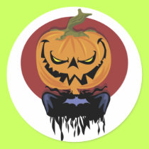 Vintage Halloween stickers by holiday_tshirts Vintage Halloween stickers