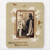 Vintage Halloween Template Mousepad