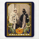 Vintage Halloween Template Mousepad by Vintage_Gifts Vintage Halloween Template Mousepad