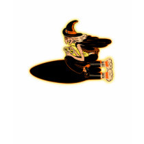 Vintage Halloween Witch on Rocket t-shirts by Zapple824 Vintage Halloween Witch on Rocket t-shirts