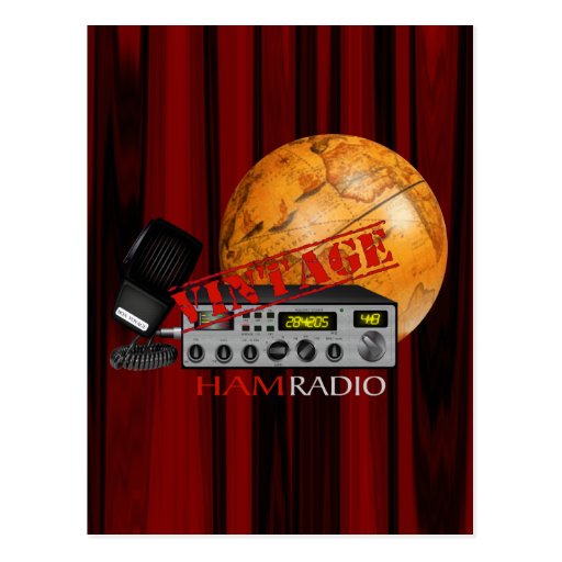 Ham Radio Postcards &amp; Postcard Template Designs | Zazzle