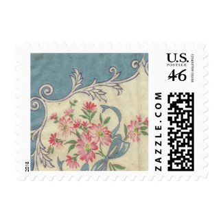 Vintage Handkerchief Postage Stamp