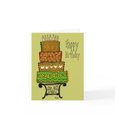 Birthday Cake Vintage