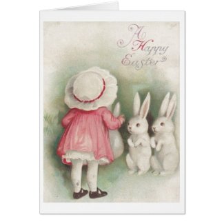 Vintage Happy Easter! Vintage Easter Greeting Card