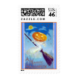 Vintage Happy Halloween Stamps