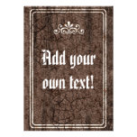 Vintage hard cover book invitations