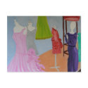 Vintage Haute Couture postcards