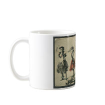 Vintage Hawaii Hula Hula Dancers Cup Coffee Mug
