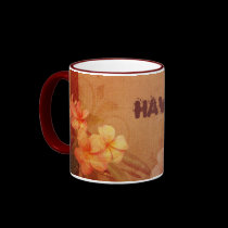 Vintage Hawaii mugs