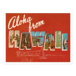 Vintage Hawaii Postcard