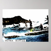 Vintage Hawaii Print