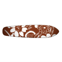 Vintage Hawaiian Skate Deck