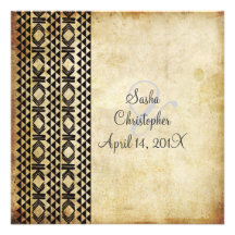 Vintage Hawaiian Tattoo/party invitations