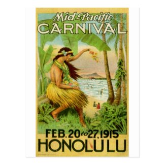 Vintage Hawaiian Travel Post Cards