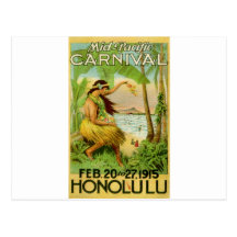 Vintage Hawaiian Travel Postcard