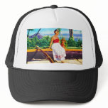 Vintage Hawaiian Vacation hats