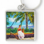 Vintage Hawaiian Vacation keychains